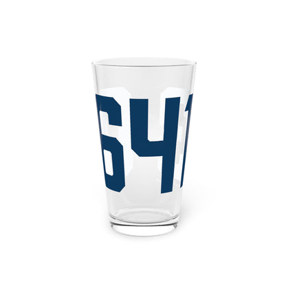 06413 Clinton Connecticut Zip Code Pint Glass, 16oz