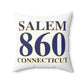 Salem 860 Connecticut Spun Polyester Square Pillow