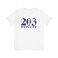 203 Wolcott Unisex Jersey Short Sleeve T-Shirt