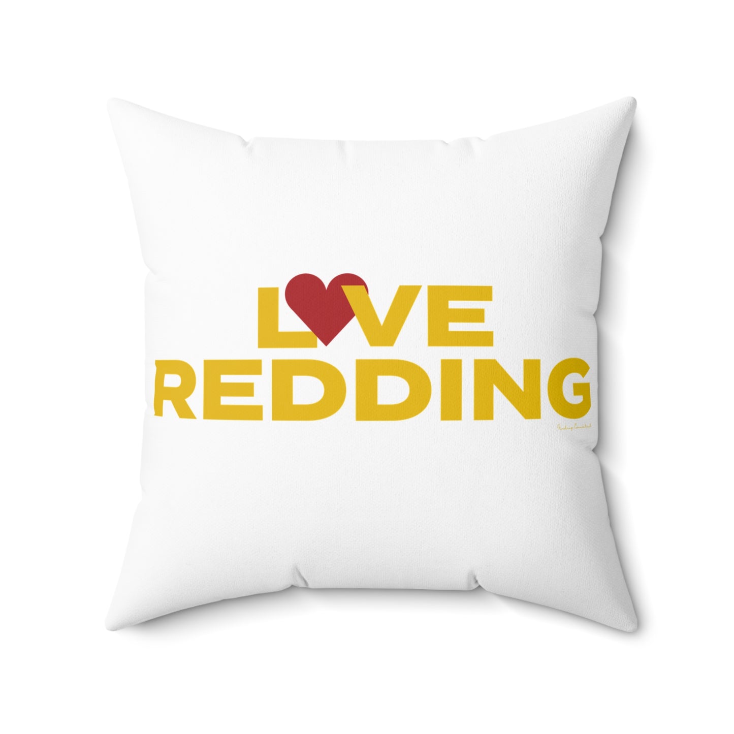 Love Redding Spun Polyester Square Pillow