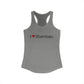 I Heart Sherman. Women's Ideal Racerback Tank Top