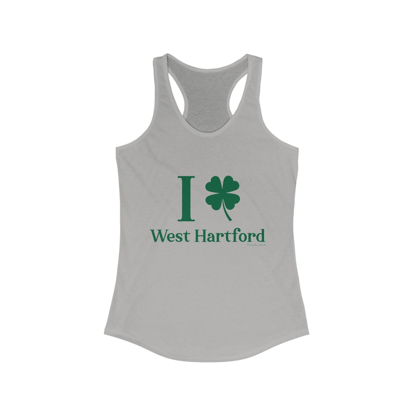 I Clover West Hartford Women's Ideal Racerback Tank