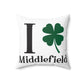 I Clover Middlefield Spun Polyester Square Pillow
