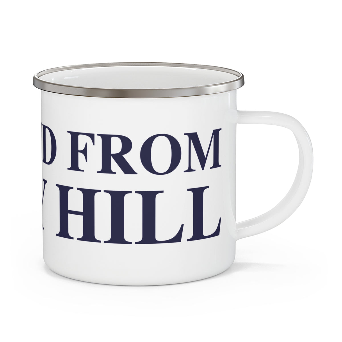 Just a kid from Rocky Hill Enamel Camping Mug