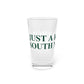 Just a kid from South Norwalk Pint Glass, 16oz