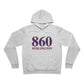 860 Willington Red White & Blue Unisex Sponge Fleece Pullover Hoodie