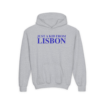 Just a kid from Lisbon Youth Heavy Blend Hooded Sweatshirt