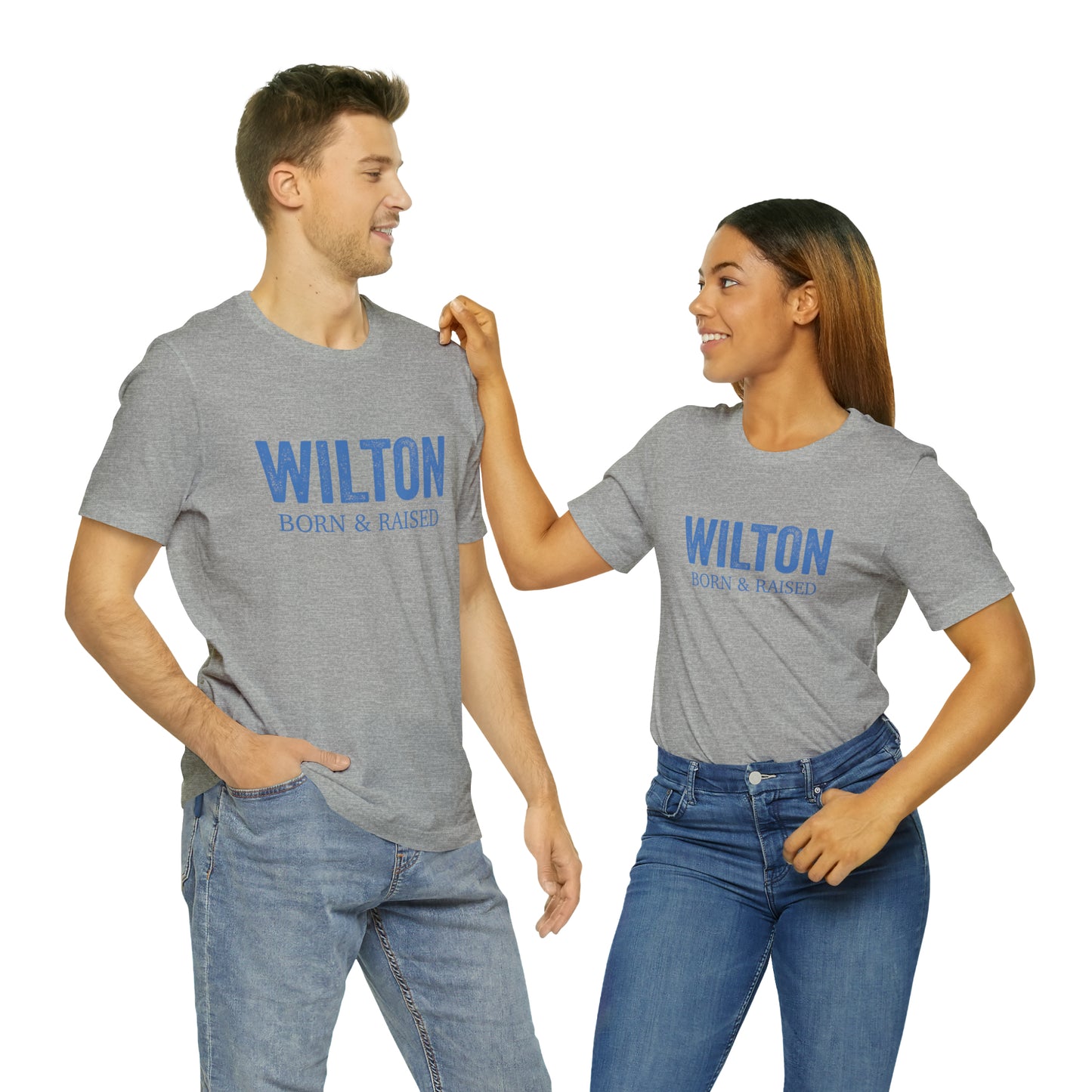 Wilton Born & Raised Unisex Jersey Short Sleeve Tee