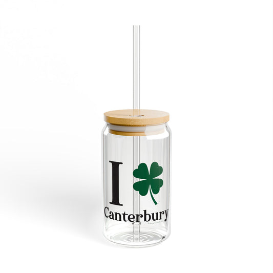 I Clover Canterbury Sipper Glass, 16oz