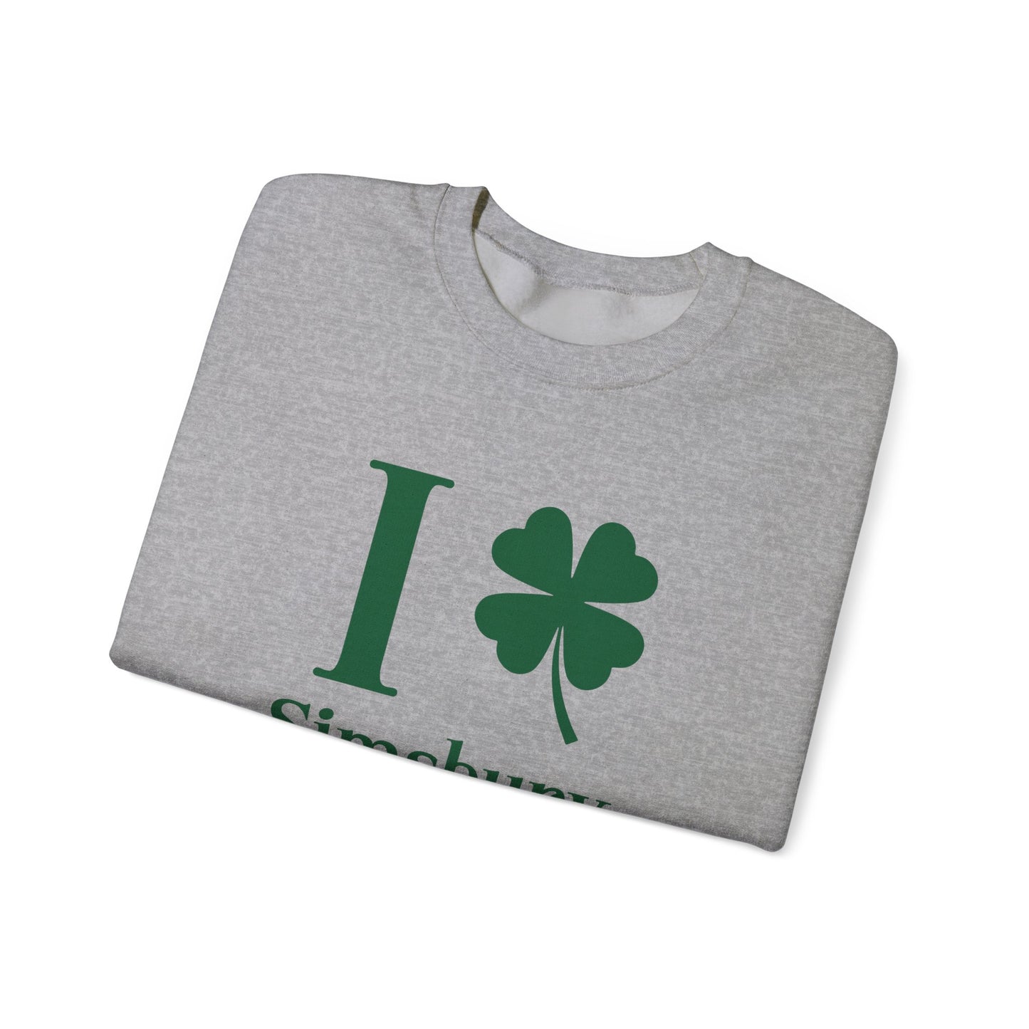 I Clover Simbsury Unisex Heavy Blend™ Crewneck Sweatshirt