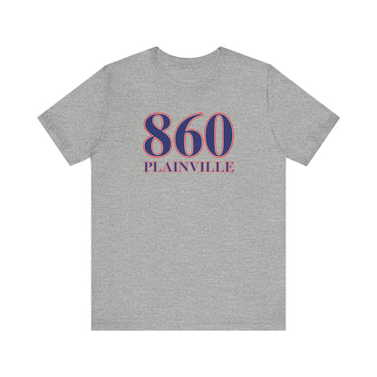 860 Plainville Red White & Blue Unisex Jersey Short Sleeve T-Shirt