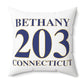 Bethany 203 Connecticut Polyester Square Pillow