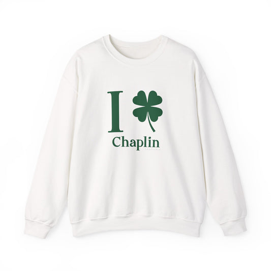 I Clover Chaplin Unisex Heavy Blend™ Crewneck Sweatshirt