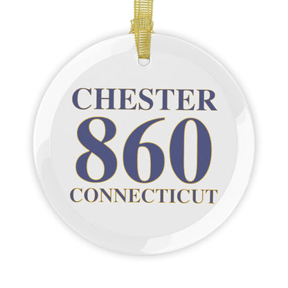 Chester 860 Connecticut Glass Ornaments