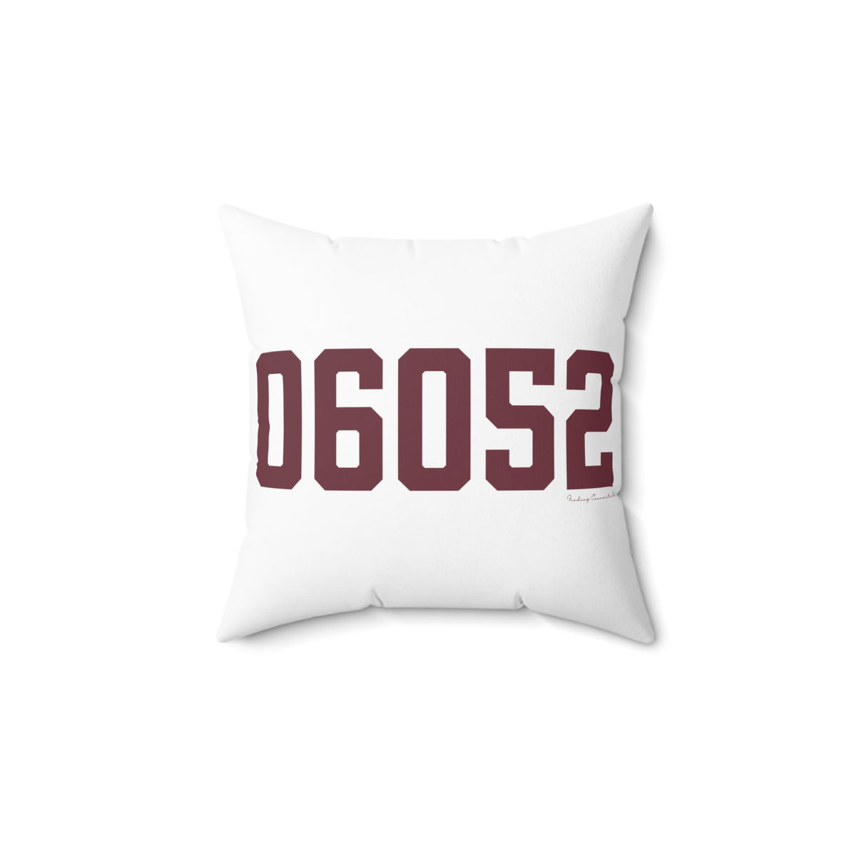06052 New Britain Connecticut Zip Code Polyester Square Pillow