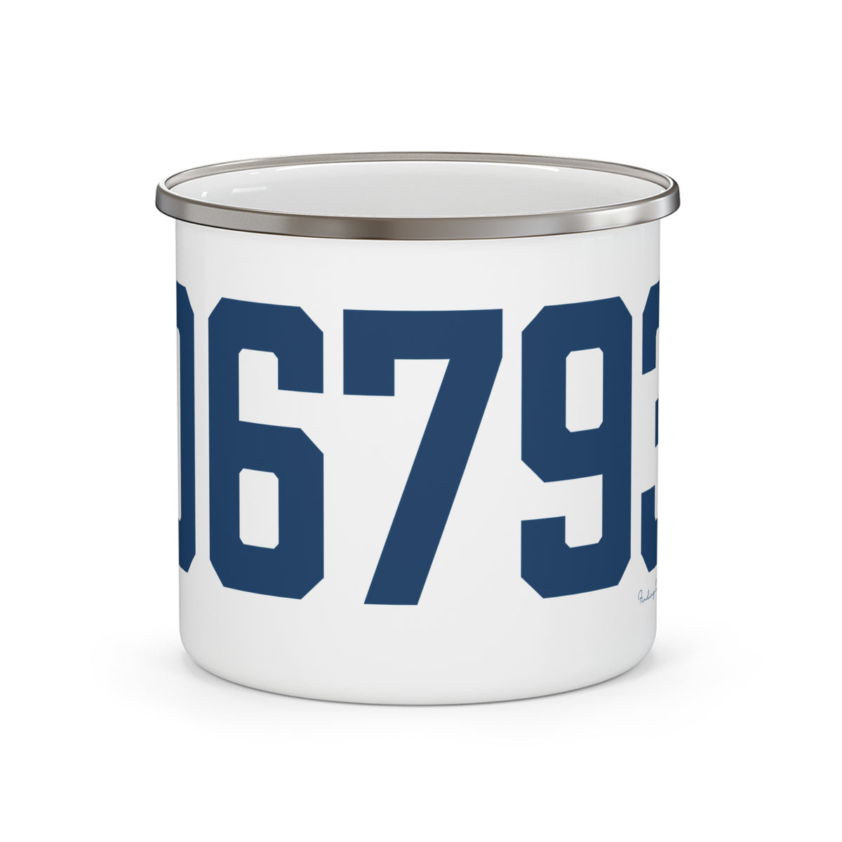 06793 Washington Connecticut Zip Code Enamel Camping Mug