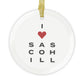 Sasco Hills Vision Glass Ornaments