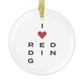 Redding Vision Glass Ornaments