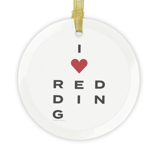 Redding Vision Glass Ornaments