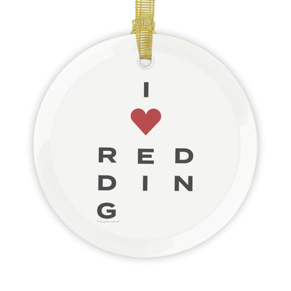 Redding Vision Glass Ornaments