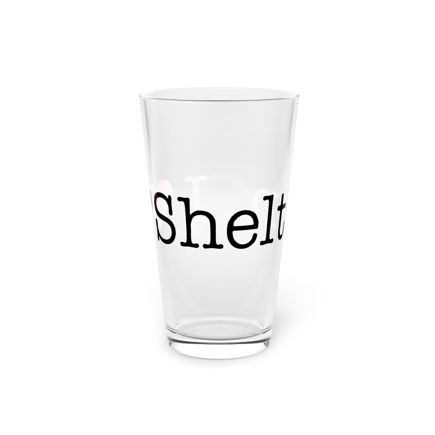 I Heart Shelton. Pint Glass, 16oz