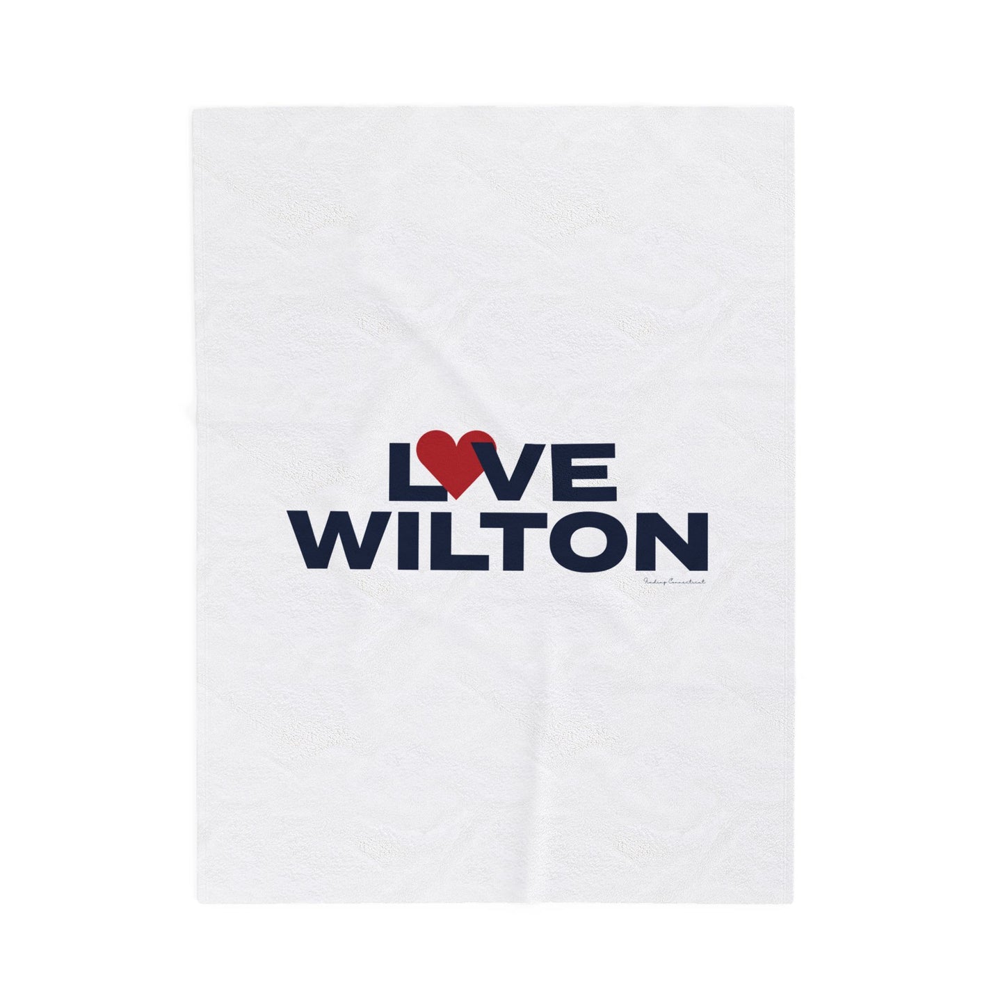 Love Wilton Velveteen Plush Blanket