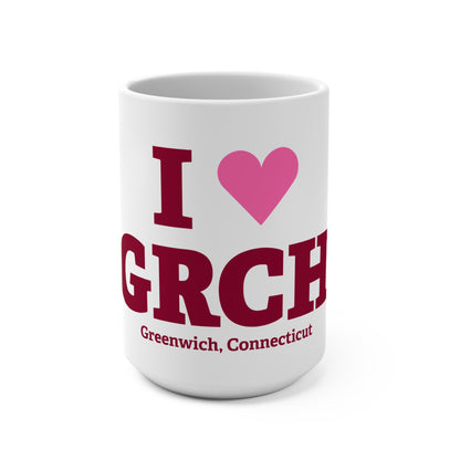 I Heart GRCH Mug 15oz