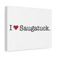 I Heart Saugatuck. Matte Canvas, Stretched, 1.25"