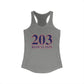 203 Rowayton Red, White & Blue Women's Ideal Racerback Tank Top