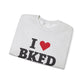 I Heart BKFD Unisex Heavy Blend™ Crewneck Sweatshirt