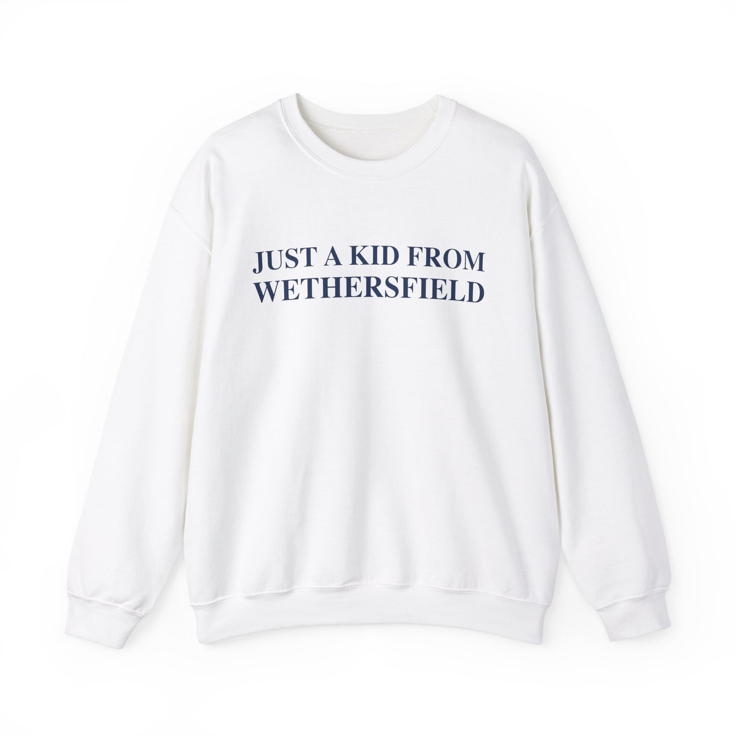 Just a kid from Wethersfield Unisex Heavy Blend™ Crewneck Sweatshirt