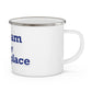 Durham is My Happy Place Enamel Camping Mug