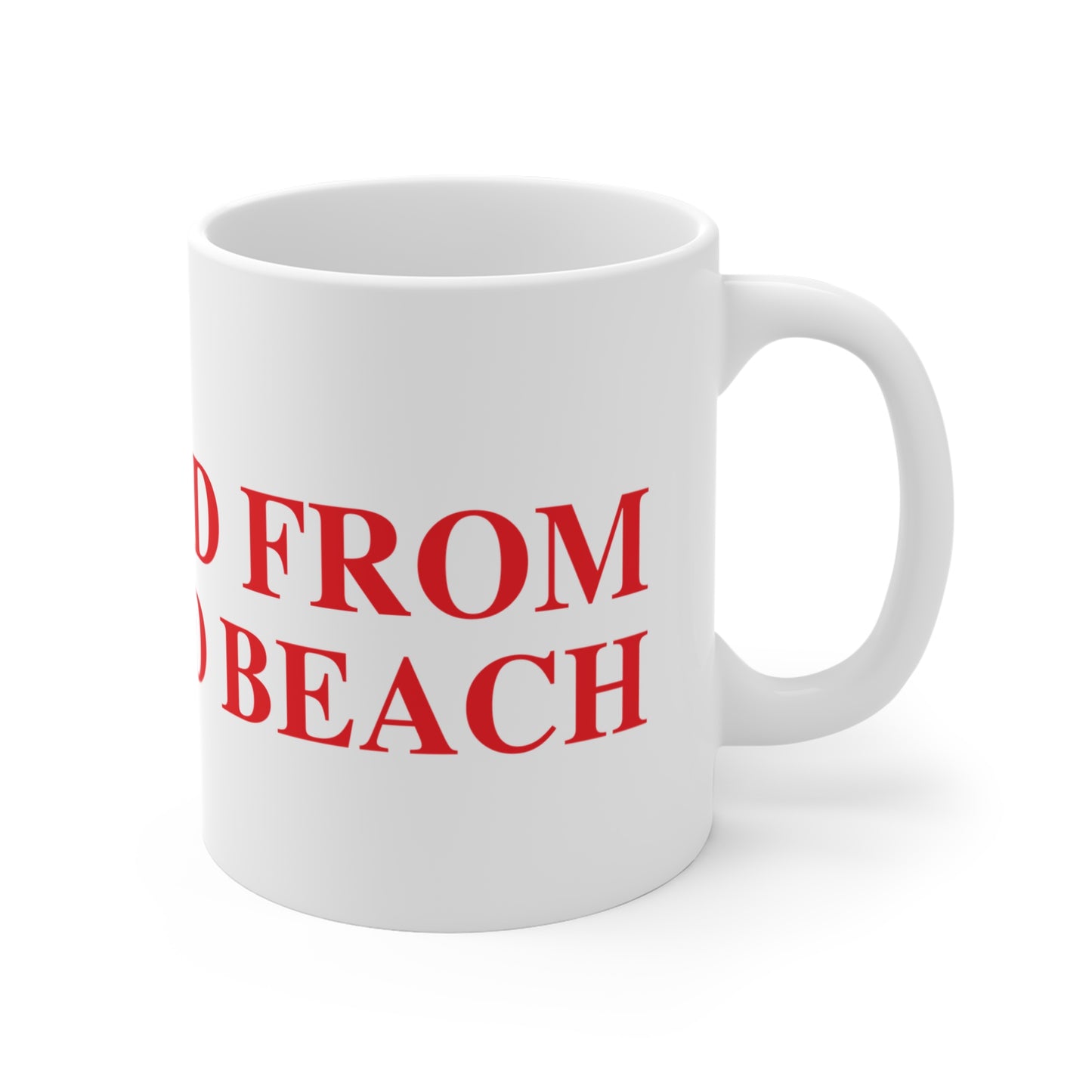 Just a kid from Fairfield Beach Mug 11oz