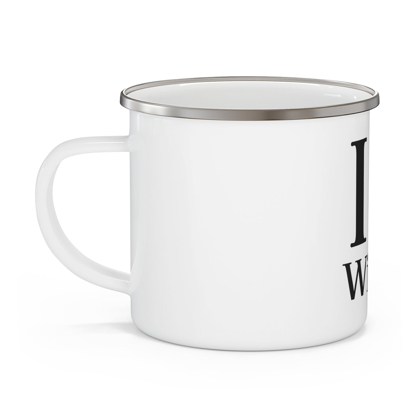 I Clover Wilton Enamel Camping Mug
