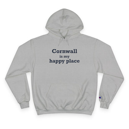 Cornwall is My Happy Place Champion Hoodie