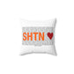 Shelton Love Spun Polyester Square Pillow