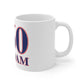 860 Haddam Red, White & Blue Mug 11oz