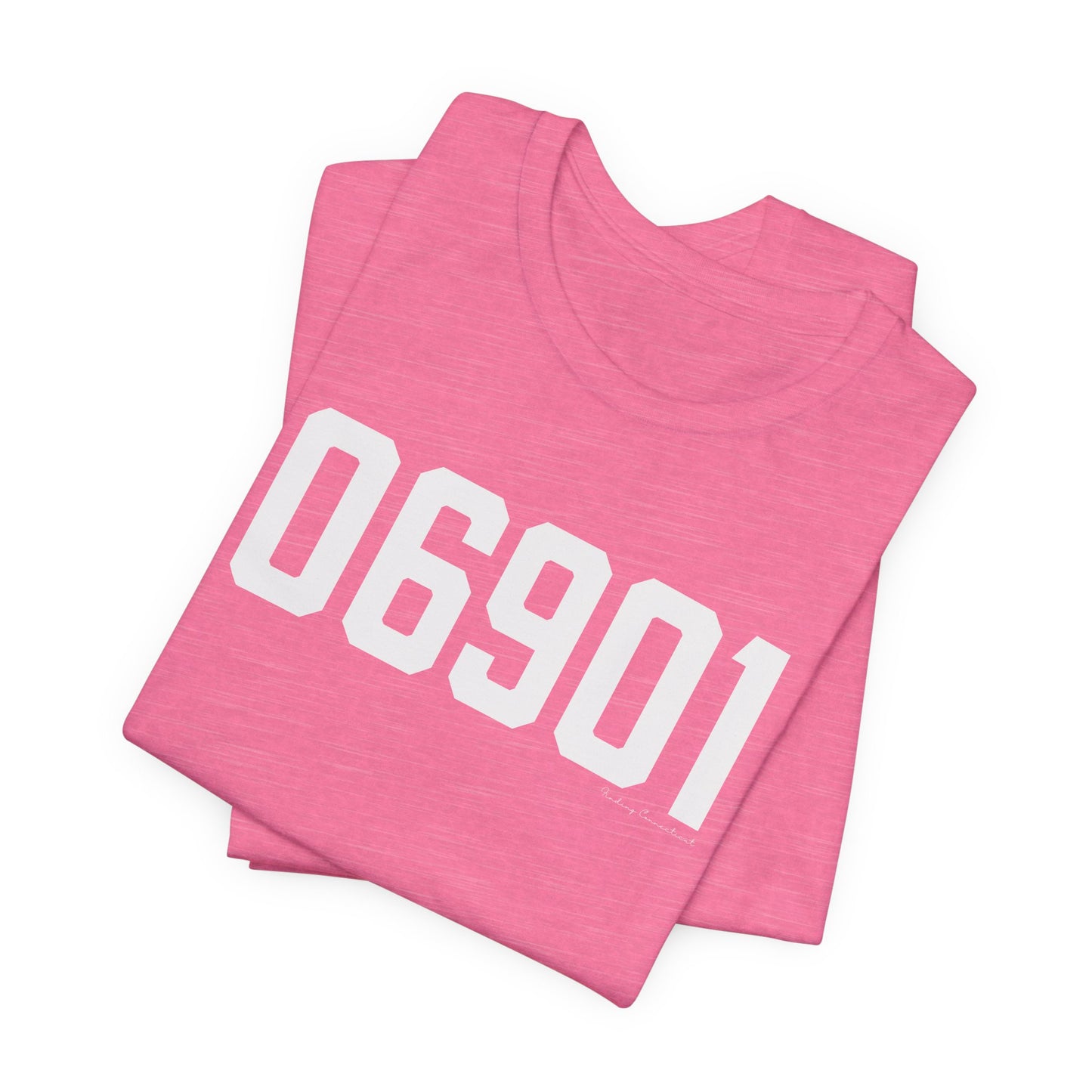 06901 Stamford Connecticut Zip Code Unisex Jersey Short Sleeve T-Shirt