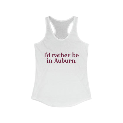 Auburn tank top shirt 