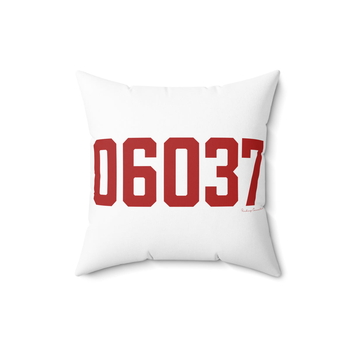 06037 Berlin Connecticut Zip Code Polyester Square Pillow