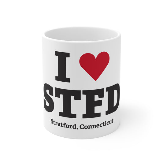 I Heart STFD Mug 11oz