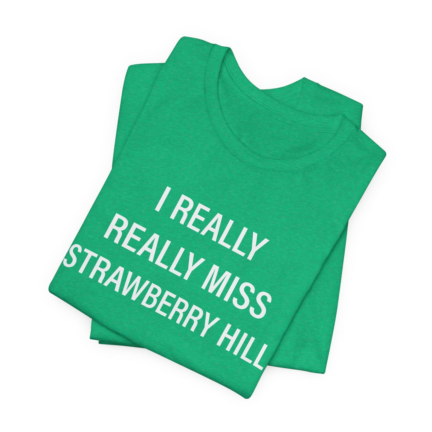 I Really Really Miss Strawberry Hill Unisex Jersey Short Sleeve T-Shirt