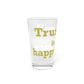 Trumbull Is My Happy Place Pint Glass, 16oz