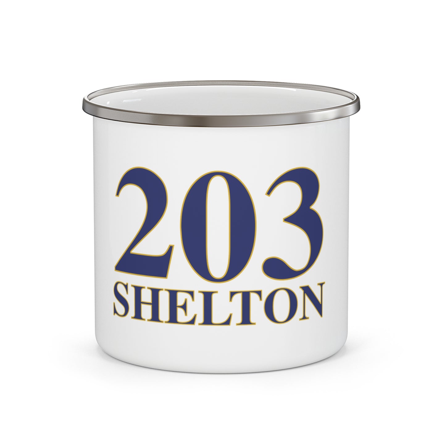 203 Shelton Enamel Camping Mug