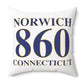 Norwich 860 Connecticut Spun Polyester Square Pillow