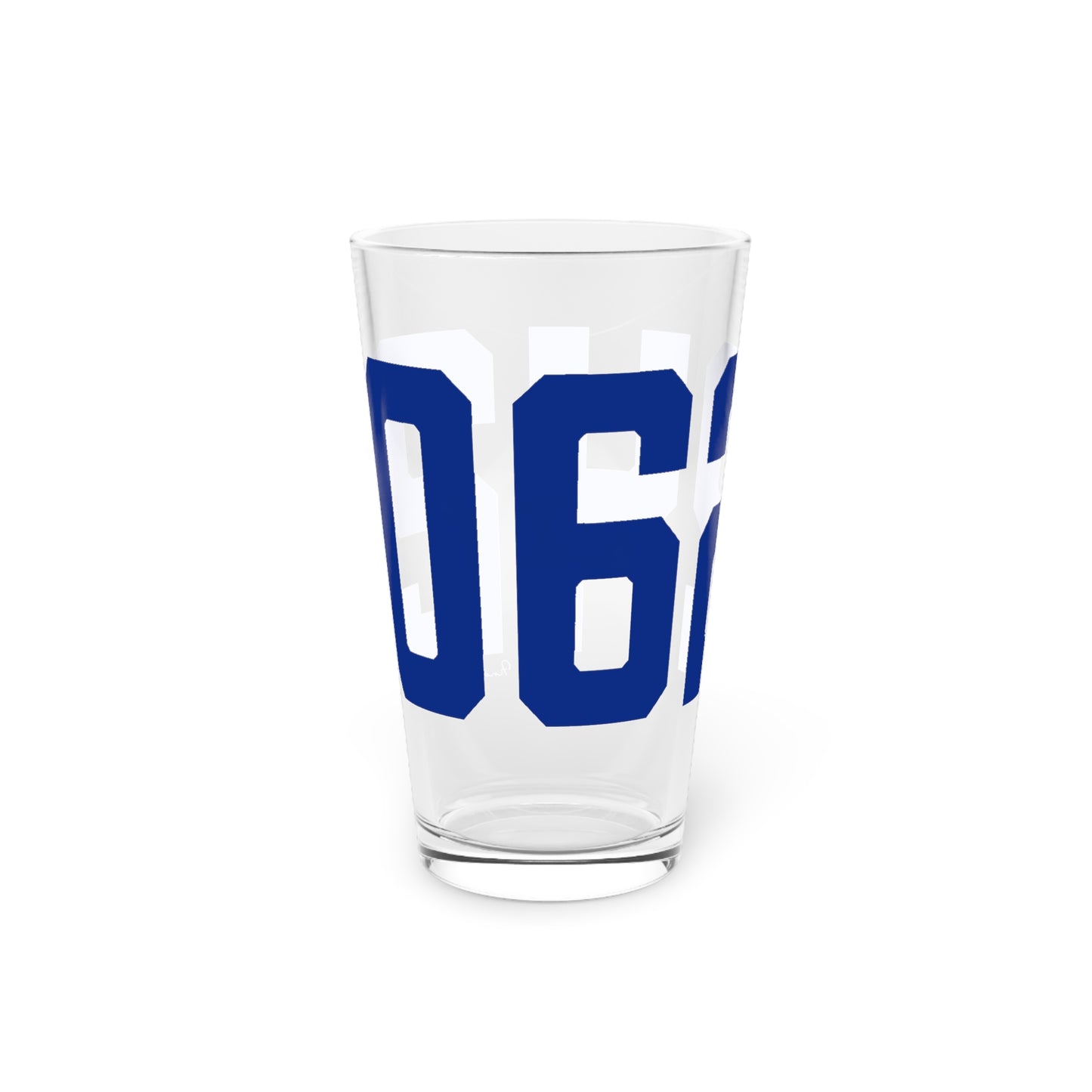 06242 Eastford Connecticut Zip Code Pint Glass, 16oz
