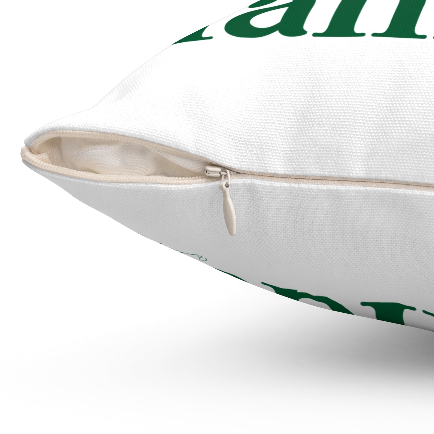 I Clover Hamden Spun Polyester Square Pillow