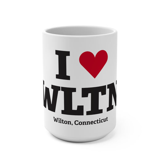 I Heart WLTN Mug 15oz