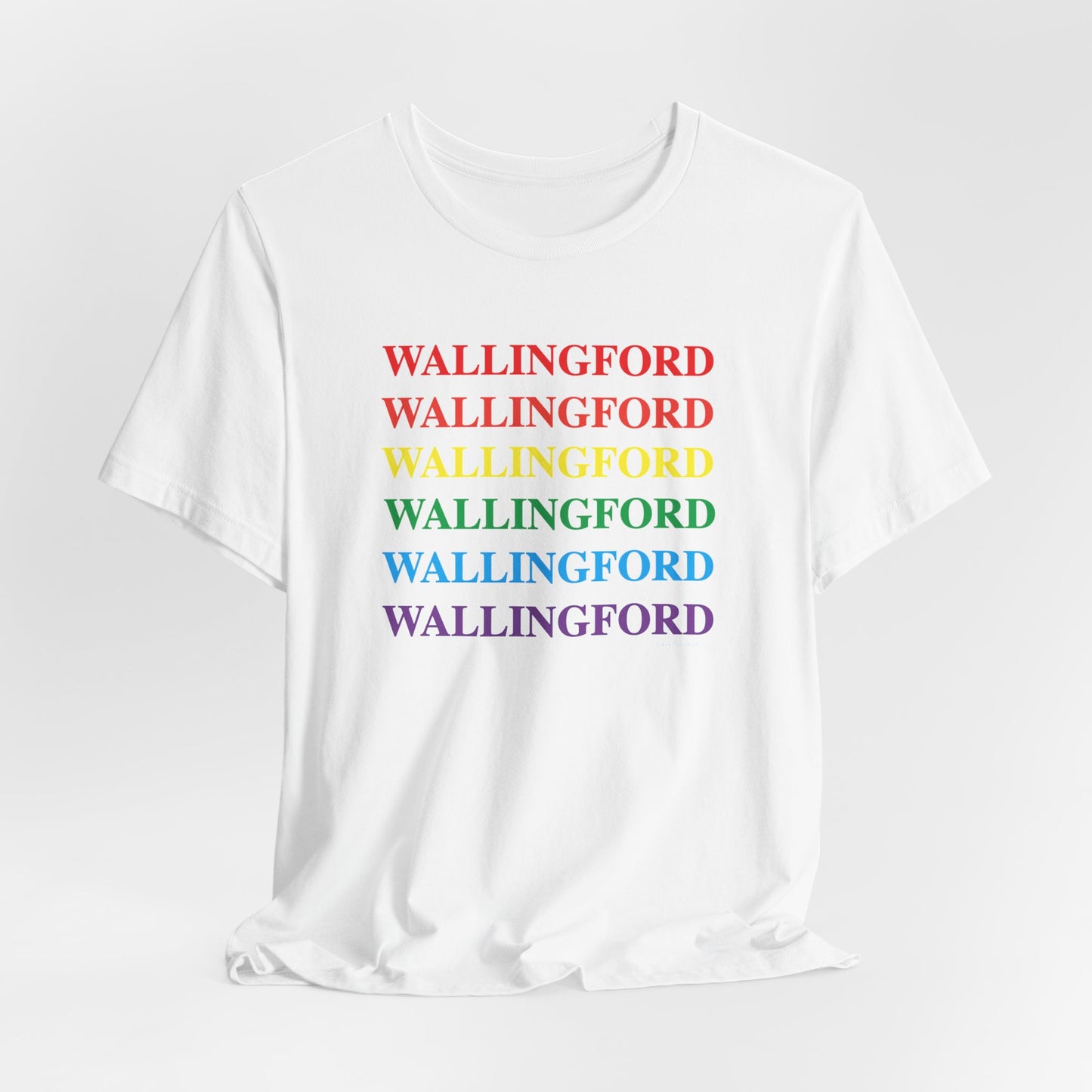 Wallingford Pride Unisex Jersey Short Sleeve Tee