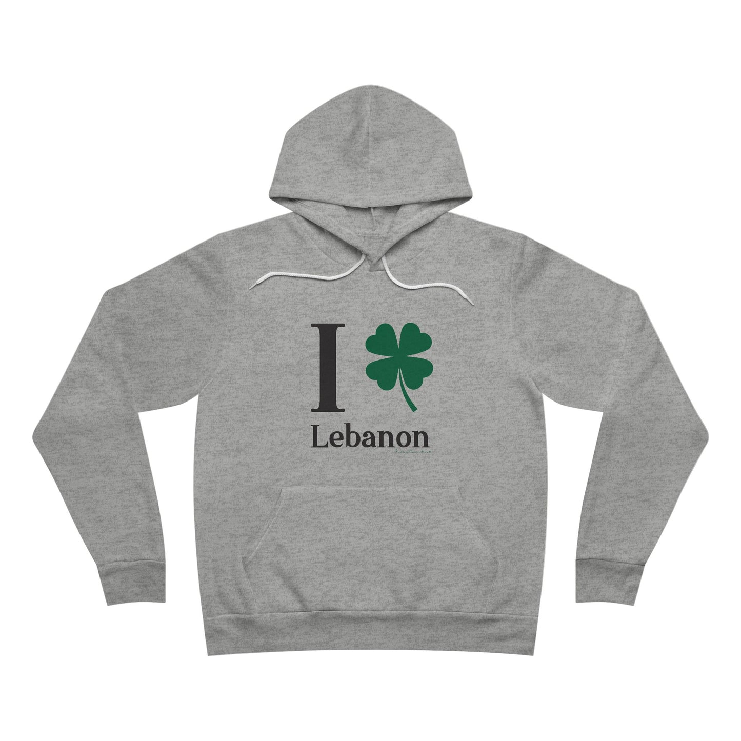 I Clover Lebanon Unisex Sponge Fleece Pullover Hoodie